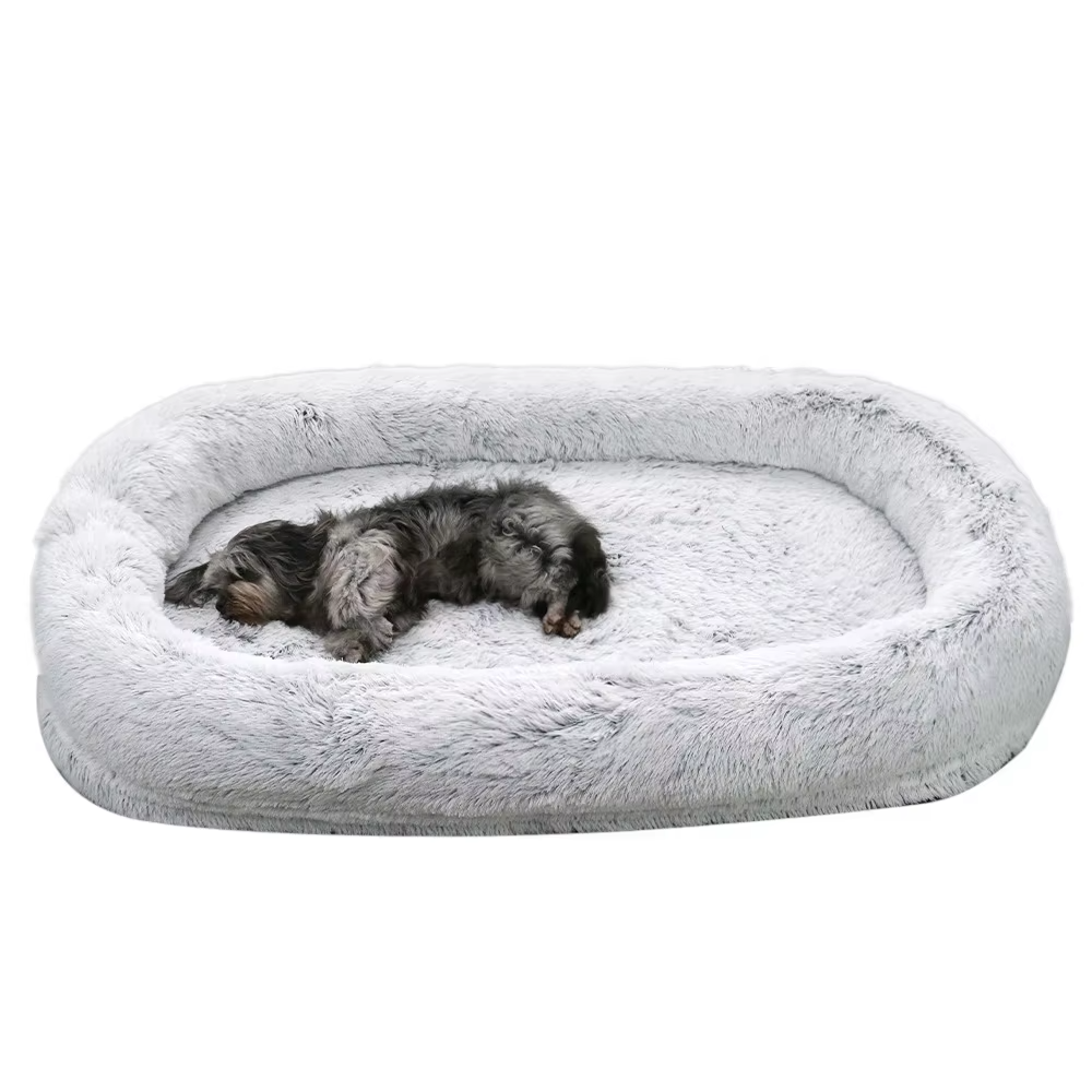 Dog Kennel Winter Warm Removable Washable Large Sponge Mat Pet Sleeping Pad Large Bed.