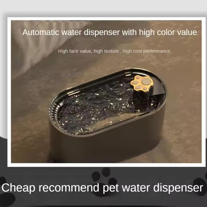 Pet Supplies Large Capacity Automatic Water Dispenser Smart Dog Cat Drinking Water Filter Fountain Pet Smart Water Fountain Mute