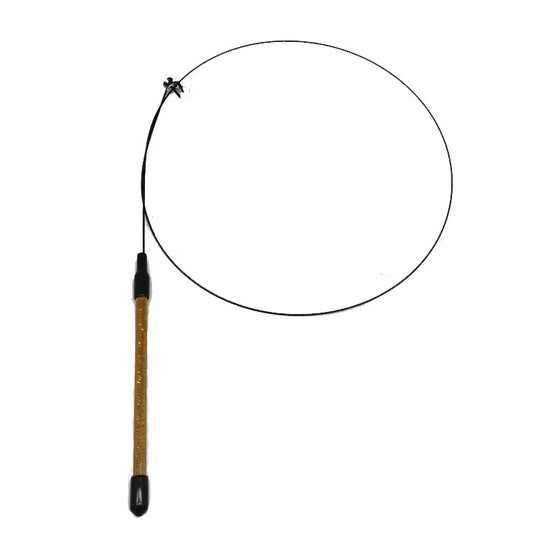Bird Shape Bunny Shape Steel Wire Cat Teaser Toy with Wooden Rod