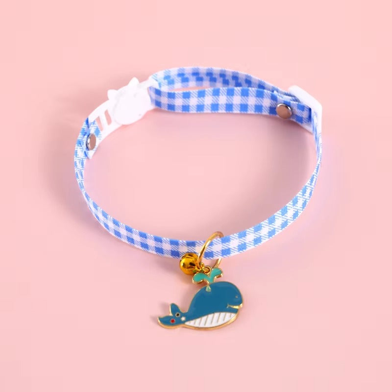 Pet Collar Candy Color Avocado Pendant Cat & Dog Safety Necklace
