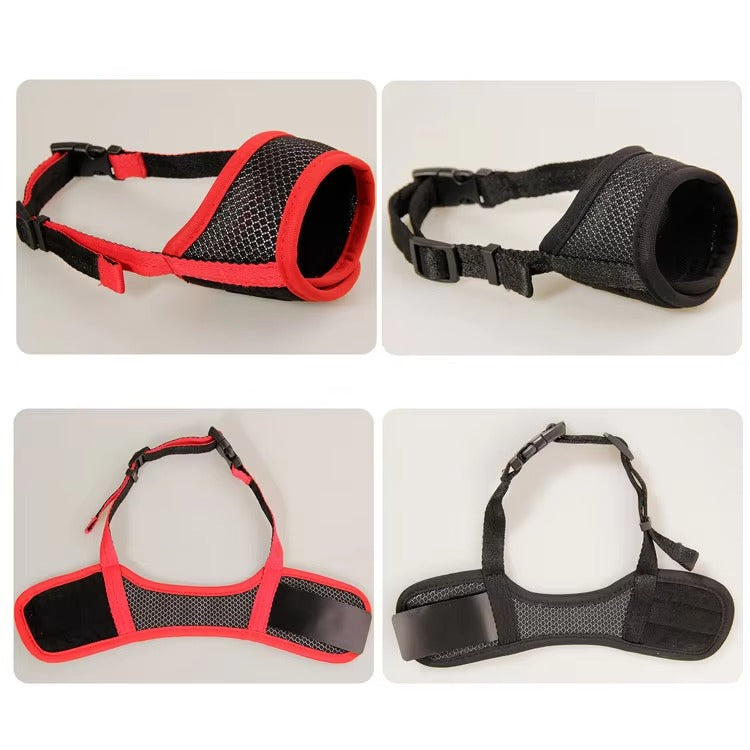 Wholesale Anti Licking Anti Biting Comfortable Breathable Adjustable Dog Muzzle Dog Mouth Cover for Pets