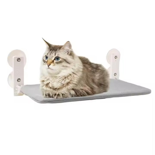 Shengfeng Home Wall Hanging Transparent Nest Hammock Travel-Friendly Cat Bed Perch with Cat Accessories