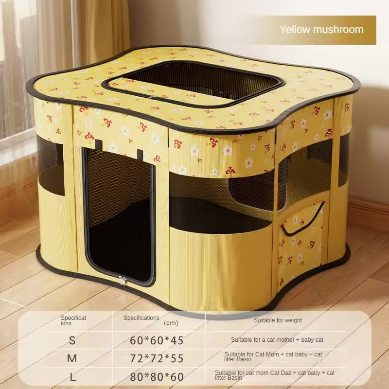 Multi-Functional Cat House Nest-Style Cat Enclosure for Cats Premium Pet Product