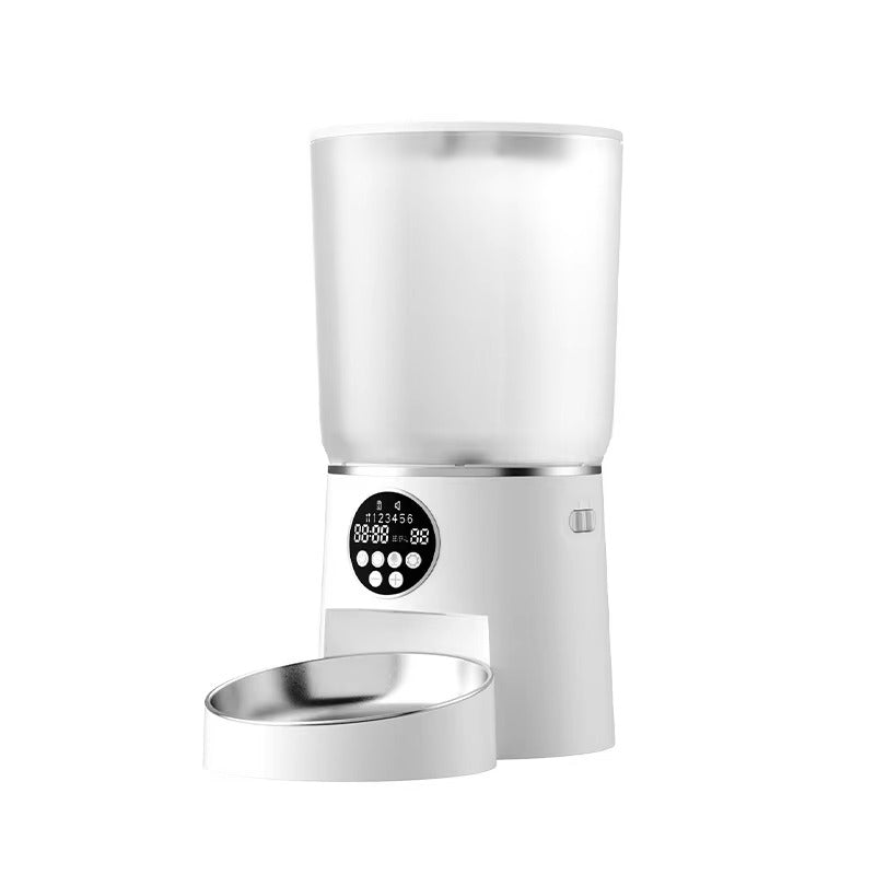 Pet Automatic Feeder Cat and Dog Food Regular Quantitative Control of Food Intelligent Feeding Machine