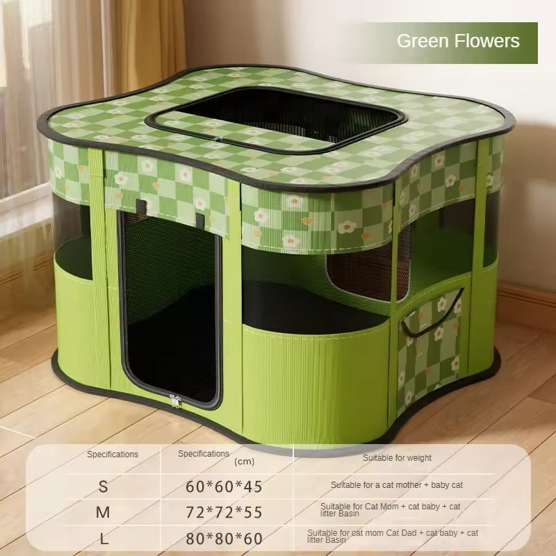 Multi-Functional Cat House Nest-Style Cat Enclosure for Cats Premium Pet Product