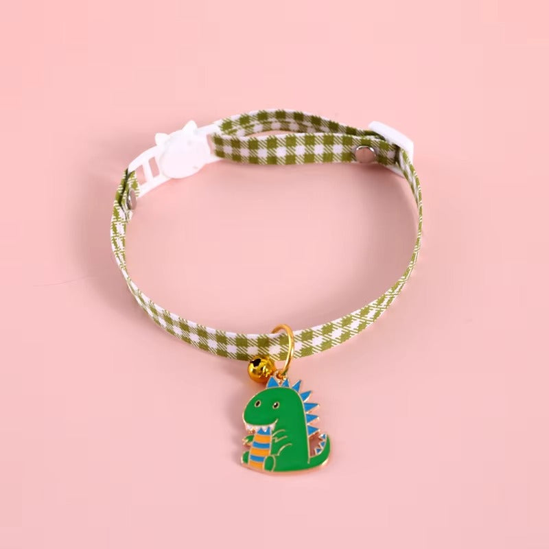 Pet Collar Candy Color Avocado Pendant Cat & Dog Safety Necklace