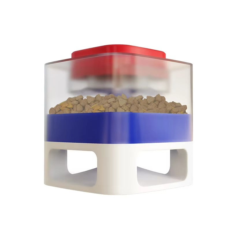 Dual Use Dog Feeder Cat Toy Spilled Food Dog Bowl